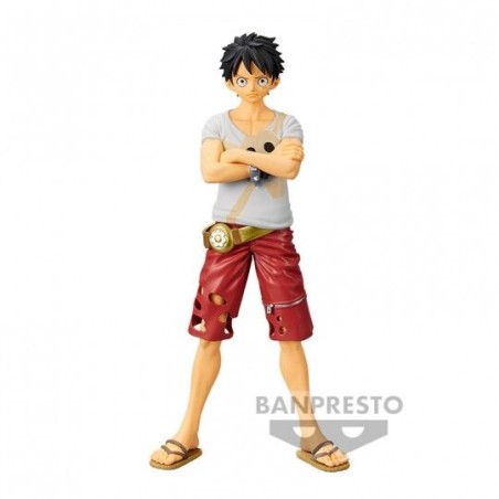 Figura Luffy The Grandline Men One Piece Film Red vol.6 16cm