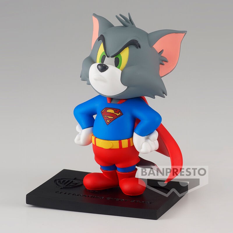 Figura Tom as Superman 100th Anniversary Warner Bross Tom and Jerry 8cm