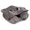 Almohada viaje capucha Gatos Beans & Co Hoodeazzz - imagen 1