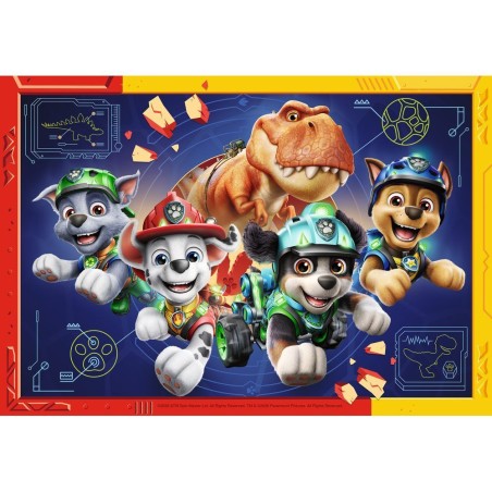 Puzzle Dino Movie Patrulla Canina Paw Patrol 2x12pzs