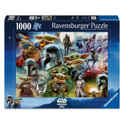 Puzzle The Mandalorian Star Wars 1000pzs