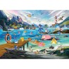 Puzzle Vaporeon y el Mar Templado Pokemon Breakout 3 1000pzs - imagen 2