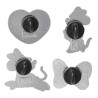 Set 4 pins Minnie Disney - imagen 2