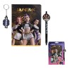 Cuaderno + boligrafo + llavero K-Pop Demon Hunters - imagen 1