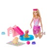Muñeca Piscina Perritos Barbie - imagen 2