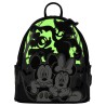 Mochila Mickey & Minnie Ghosh Mickey Disney Loungefly 26cm - imagen 2