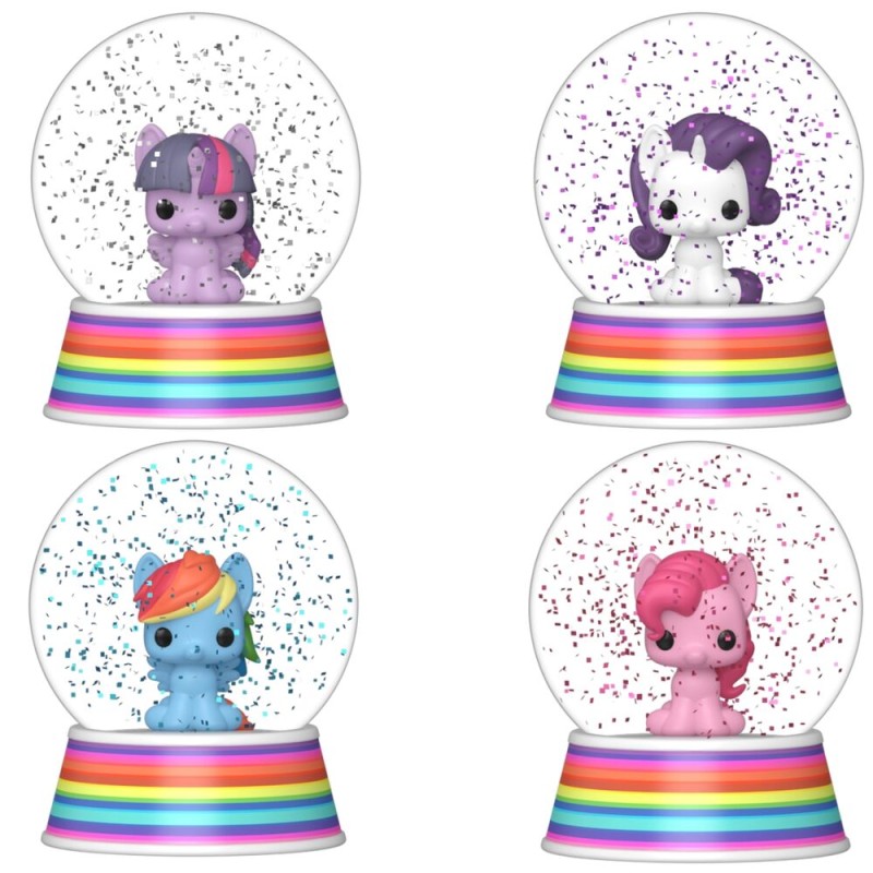 Figura Mystery Mini Bola de Nieve Mi Pequeño Pony surtido