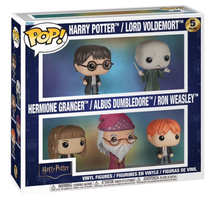 Blister 5 figuras POP Harry Potter