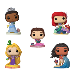 Blister 5 figuras POP Disney Princesas