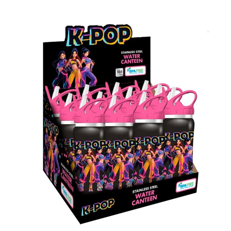 Botella acero inoxidable KPop 500ml
