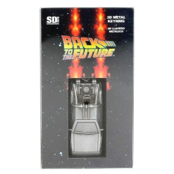 Llavero 3D metal Delorean Regreso al Futuro