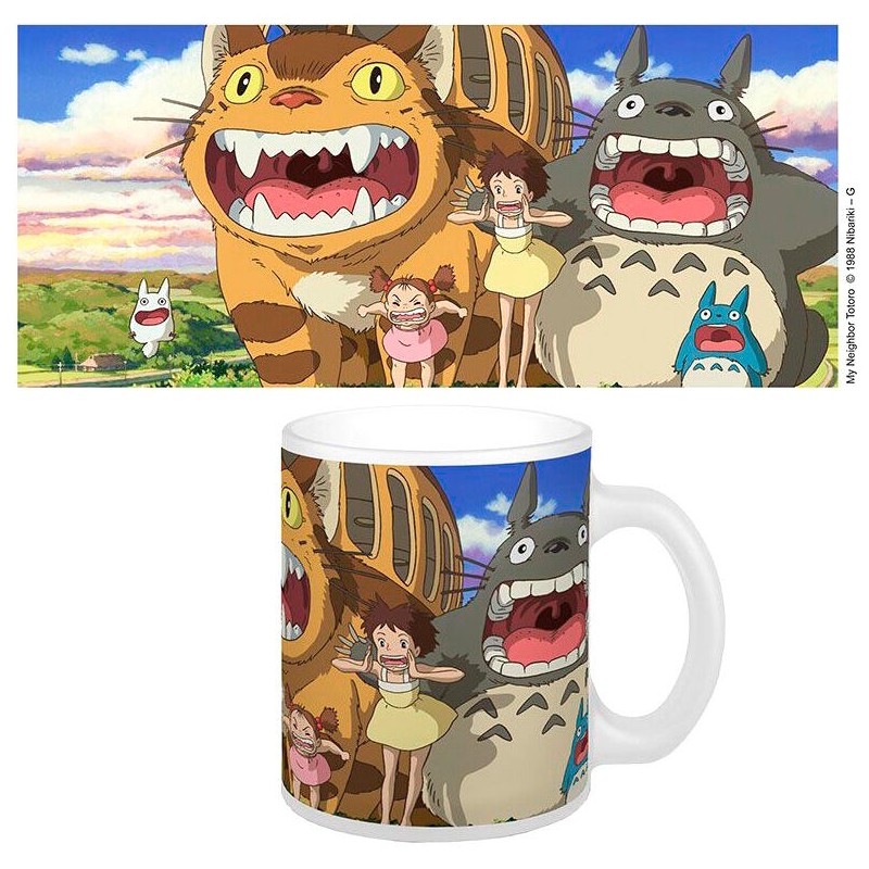 Taza Nekobus and Totoro Mi Vecino Totoro