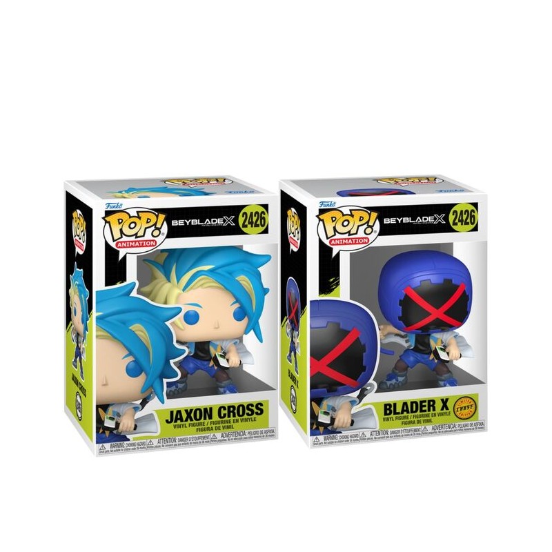 Figura POP Beyblade X Jaxon Cross 5 + 1 Chase