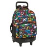 Trolley Compact Extraible Colors Graffiti 42cm - imagen 1