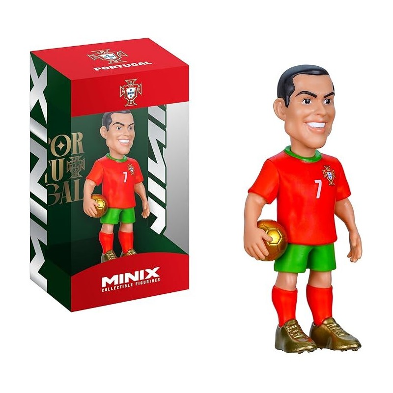 Figura Minix Portugal World Cup Cristiano 12cm