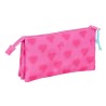 Portatodo Corazones Barbie triple - imagen 3