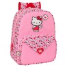 Mochila Hello Kitty 34cm adaptable - imagen 1