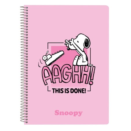 Cuaderno A5 Snoopy