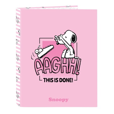 Carpeta A4 anillas Snoopy