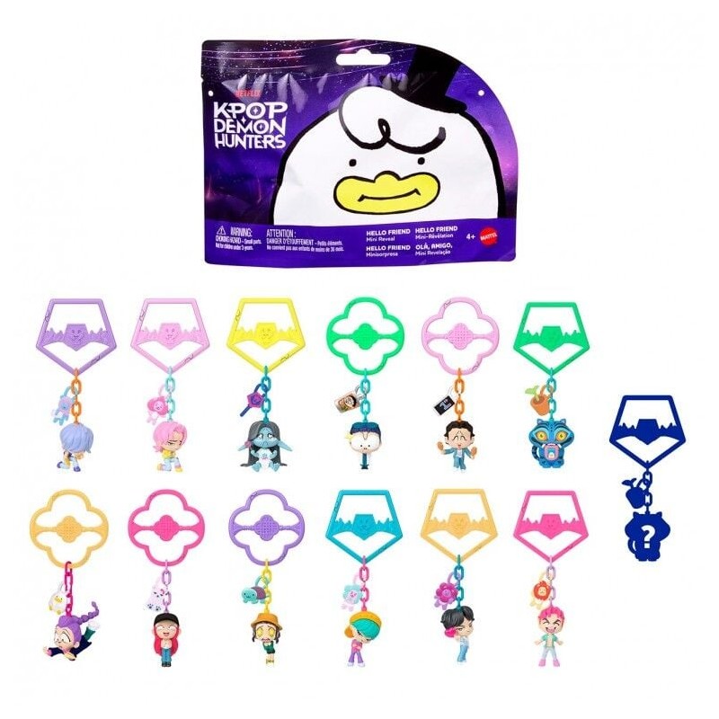 Figuras mini sorpresa KPop Demon Hunters surtido