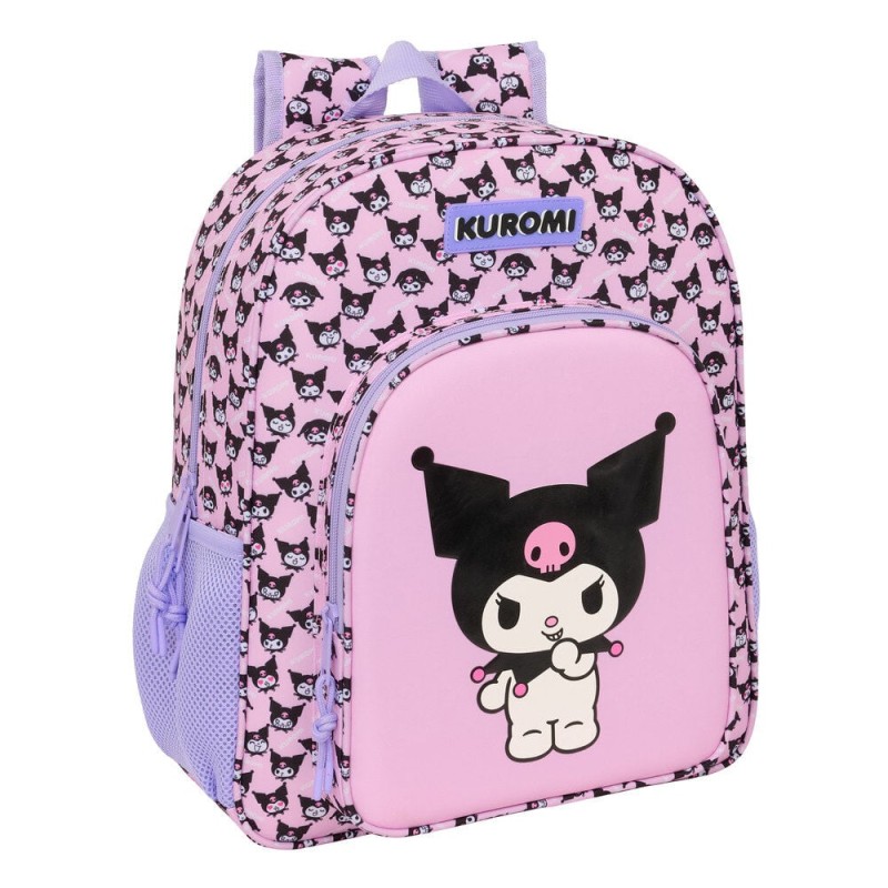 Mochila Kuromi Hello Kitty 38cm adaptable