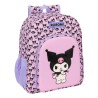 Mochila Kuromi Hello Kitty 38cm adaptable - imagen 1
