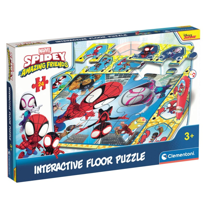 Puzzle Interactivo Spidey Marvel 24pzs