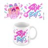 Taza Saja Boys Art KPop Demon Hunters 325ml - imagen 2