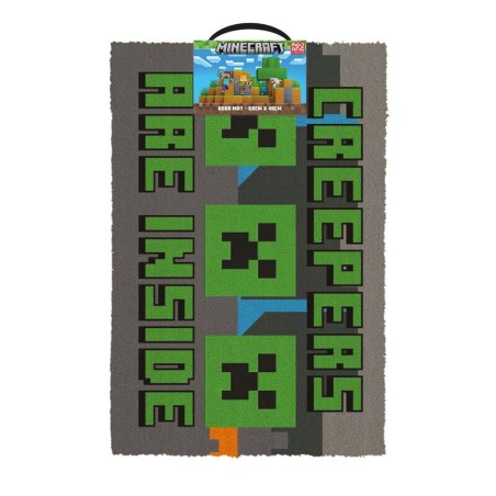 Felpudo Creepers Minecraft