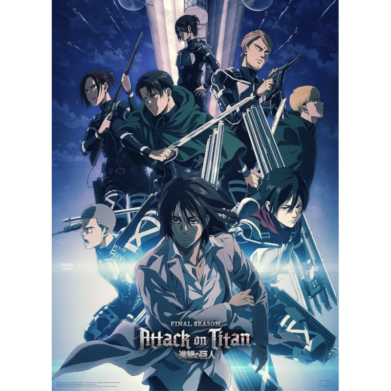 Set 2 posters Attack On Titan