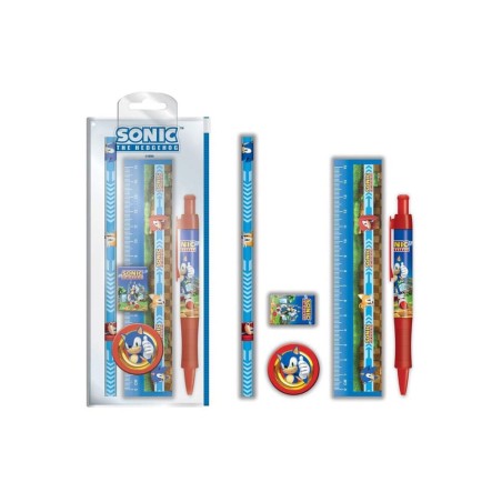 Set papeleria Sonic The Hedgehog