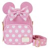 Mochila Straw Minnie Disney Loungefly 20cm - imagen 1