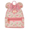 Mochila Floral Minnie Disney Loungefly - imagen 2