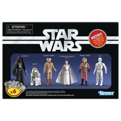 Set 6 figuras Retro Star Wars: Una Nueva Esperanza 9,5cm