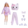 Muñeca Gatito Lila Cutie Reveal Lazos Dulces Barbie - imagen 2