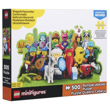 Puzzle Minifigures Collage LEGO 500pzs surtido