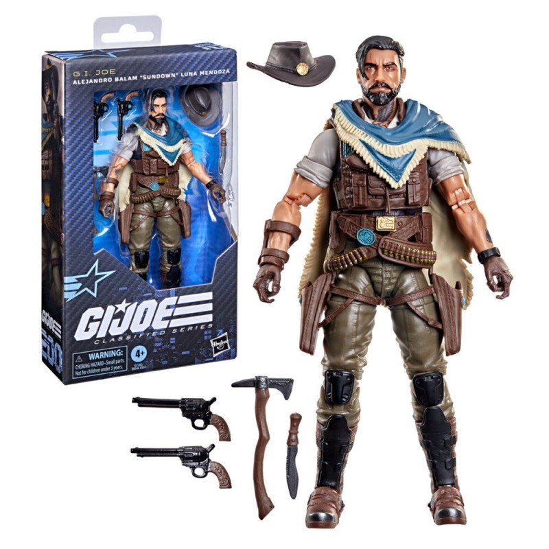 Figura Alejandro Balam Sundown Luna Mendoza G.I. Joe Classified Series 15cm