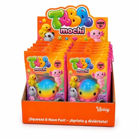 Juguete antiestres Taba Mochi Pulpo 4.5cm surtido