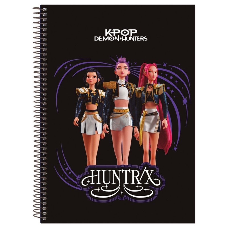 Cuaderno A5 Sound Kpop Demon Hunters