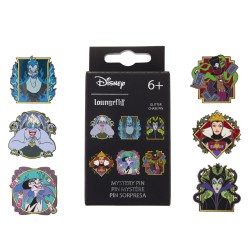 Blind Box Mystery Enamel Pin Villains Disney Loungefly surtido