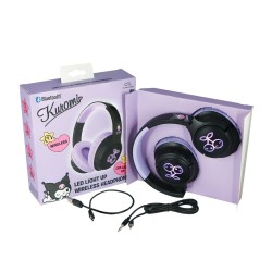 Auriculares infantiles Kuromi Hello Kitty