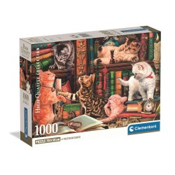 Puzzle Curious Whiskers 1000pzs