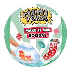Capsula sorpresa Miniverse Make It Mini Holiday surtido