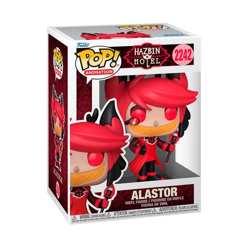 Figura POP Hazbin Hotel Alastor 5 + 1 Chase