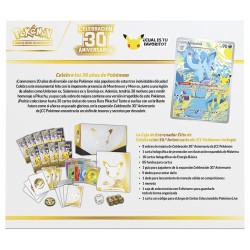 Estuche Entrenador Elite 30th Aniversario cartas Pokemon Español