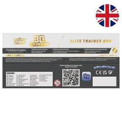 Estuche Entrenador Elite 30th Aniversario Pokemon Ingles