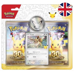 Blister Juego Cartas 30th Aniversario Pokemon Ingles
