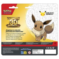 Blister Juego Cartas 30th Aniversario Pokemon Eevee Español