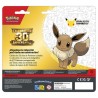 Blister Juego Cartas 30th Aniversario Pokemon Eevee Español - imagen 1