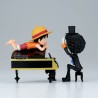 Figura Luffy & Brook Word Collectable Stories One Piece 8cm - imagen 2